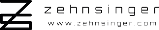 Unsere Partnernetzwerke | Rapid Rohr- und Kanaltechnik Zehnsinger logo with the brand name and the website www.zehnsinger.com.